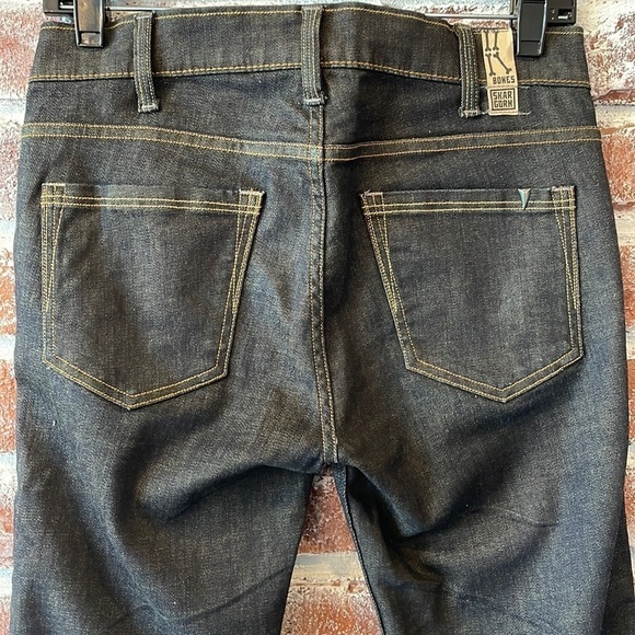 Skargorn bones Skinny Dark Denim Jeans - Picture 2 of 4